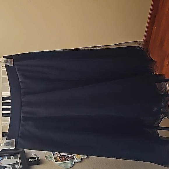 High waist 4 layer mesh Flair Tulle skirt size M BOHO chic classic party wear - Picture 3 of 8